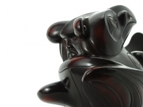 Haida Thunderbird Decorative Spirit Box detail by BOMA